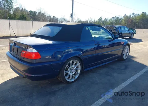 2006 BMW 330Ci из США, поврежденный, VIN WBABW53406PZ42808